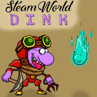 artist:TheWiddler game:steamworld_dig_2 mr_dink streamer:vinny // 1200x1200 // 632.5KB