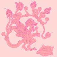 artist:peachberryambrosia chat hot_chocolate meat pink streamer:vinny yawn_tulpa // 1080x1080 // 521.3KB