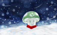 artist:jerene christmas snow vineshroom // 960x600 // 1.0MB