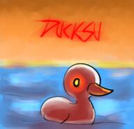 artist:pixelatedengie corruptions duck game:wii_sports_resort streamer:vinny // 749x721 // 689.3KB