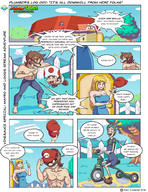 artist:Jose_Juanstar comic game:Mario_and_Luigi_Superstar_Saga luigi mario samus streamer:vinny toad // 1932x2500 // 2.4MB
