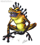 artist:amphibizzy frog game:the_legend_of_zelda:_majora's_mask gekko majora streamer:vinny vinesauce // 1584x1792 // 8.1MB