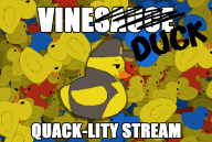 artist:sukotto duck game:one_duck streamer:vinny vinesauce // 887x597 // 338.1KB