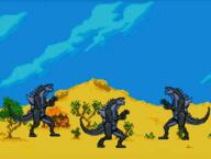 animated artist:hb190 game:Godzilla_The_Series_Monster_Wars game:game_boy_trash goblin goblin_dance godzilla streamer:vinny // 663x500 // 121.6KB