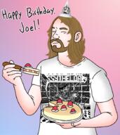 artist:pastelpolarbearss birthday streamer:joel // 800x900 // 578.5KB