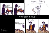 animated artist:salmiakki comic game:lost_in_vivo streamer:vinny // 2462x1683 // 484.7KB