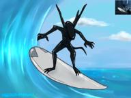 artist:FabulousCthulhu game:aliens_colonial_marines streamer:joel surfboard // 1000x750 // 540.6KB