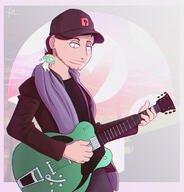 artist:FinestElite guitar streamer:vinny // 1280x1339 // 566.6KB