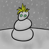 cloud game:final_fantasy_vii snowman streamer:vinny // 1080x1080 // 341.4KB