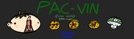 artist:sir_silver binyot game:Pac-Man pizza streamer:vinny vinesauce // 860x257 // 65.5KB