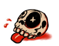 artist:tashamon felix skull streamer:joel // 557x434 // 130.6KB
