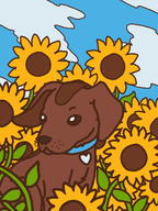 artist:Frezgle boney game:mother_3 streamer:vinny sunflowers // 960x1280 // 172.0KB