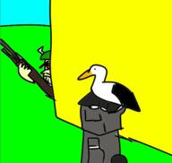 artist:dazabanana bird streamer:joel trash // 416x395 // 56.5KB
