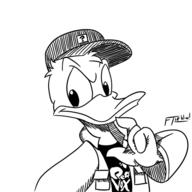 artist:wiw donald_duck duck streamer:vinny // 450x450 // 74.8KB