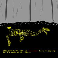 artist:EleCrashMan game:dwarf_fortress skeleton streamer:joel // 1750x1750 // 159.7KB