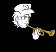 animated artist:traineralexa doot streamer:vinny trumpet // 508x476 // 162.7KB