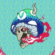 artist:StrawPact pixel_art streamer:joel vargshroom // 960x960 // 30.7KB