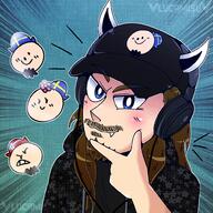 artist:Lucamisu streamer:joel // 985x985 // 947.4KB