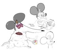 artist:larkspure game:pocketman_teal mickey_mouse streamer:vinny // 2500x2143 // 809.9KB