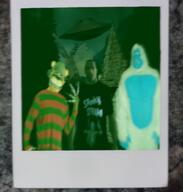 CJ artist:LetourneauFilms freddy_krueger game:grand_theft_auto_san_andreas mothman pyramid_head streamer:joel yeti // 982x1032 // 690.8KB