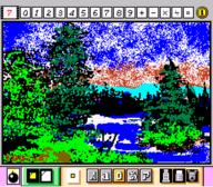 artist:TDG2047 bob_ross game:mario_paint streamer:joel // 512x448 // 46.5KB