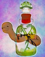 artist:EiiMagician bottle meat streamer:vinny vines vineshroom // 1783x2240 // 901.3KB