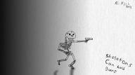 bones gun paper skeleton streamer:joel // 1366x768 // 762.3KB
