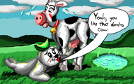 artist:lizzaroro charity_stream cow streamer:limes // 640x400 // 198.0KB