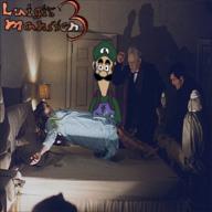 Bitch Confirmed Exorcist artist:obeymra game:luigis_mansion_3 luigi streamer:vinny // 900x899 // 1.5MB
