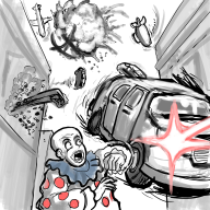 artist:stinkbug clown corruptions game:grand_theft_auto_v streamer:vinny // 2000x2000 // 1.7MB