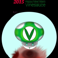 green happy new_year vinesauce vineshroom // 2500x2500 // 647.0KB