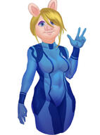 artist:boba miss_piggy streamer:joel zero_suit // 624x841 // 87.5KB