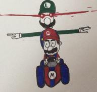 artist:PajamapantsJack corruptions game:Mario_Kart_Double_Dash streamer:vinny // 1293x1227 // 261.5KB