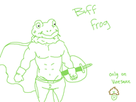 artist:knee_key buff frog game:chrono_trigger trash // 1728x1296 // 547.5KB