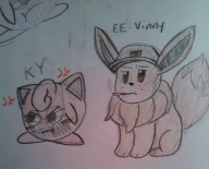 artist:exfighter game:pokemon_blue paper_drawing pokemon streamer:ky streamer:vinny // 600x485 // 680.6KB