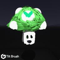 3d animated artist:VRJosh gif streamer:vinny tilt_brush vineshroom vr // 350x350 // 887.0KB
