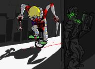artist:mspaynt clown game:dead_space isaac_clarke mspaint necromorph streamer:vinny // 1147x832 // 98.4KB