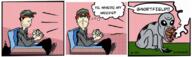 artist:shannguin garfield gnorts streamer:vinny v-dub // 1135x339 // 919.3KB