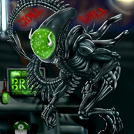 alien brb streamer:joel // 512x512 // 50.3KB