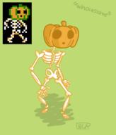 artist:Blahazardous game:Super_Vinesauce_Thanksgiving pumpkin skeleton streamer:joel // 574x673 // 78.6KB