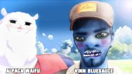 1080p alpaca artist:magnuskvalvik blue love ralph_bluetawn scary streamer:vinny ugly vinesauce waifu // 1920x1080 // 1.9MB