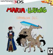 artist:UmbrellaMuffin desertp game:Mario_and_Luigi_Superstar_Saga game:bloodborne lady_maria ludwig meat streamer:vinny // 1074x1102 // 589.2KB