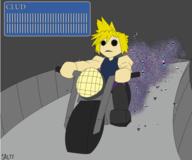 animated artist:SaltyDarkRonot corruptions game:final_fantasy_vii motorcycle streamer:vinny // 560x467 // 209.2KB
