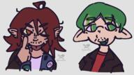 artist:yumz game:splatoon inkling salmonid streamer:joel streamer:vinny // 1280x720 // 556.6KB