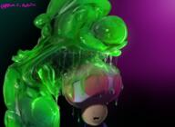 Gooigi artist:Manfartwish game:luigis_mansion_3 streamer:vinny toad // 2200x1600 // 2.8MB