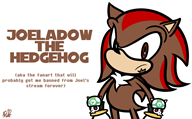 artist:duckydeathly game:shadow_the_hedgehog joel_the_hedgehog sonic_the_hedgehog sorry streamer:joel // 1467x910 // 208.9KB
