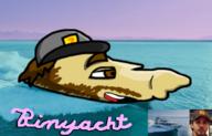 artist:agasmegnon binyot boat ocean streamer:vinny // 638x409 // 294.0KB