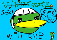 brb duck game:animal_crossing scoot streamer:vinny vinesauce // 551x384 // 139.8KB