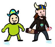 artist:22camchu fren grand_dad mug streamer:joel vargshroom // 384x323 // 47.3KB