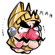 artist:robojanai failed_mascots game:clockwork_knight streamer:vinny wario // 1077x1085 // 684.1KB